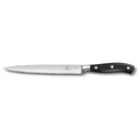 Нож филейный VICTORINOX Grand Maître, кованый, 20 см, чёрный для нанесения логотипа