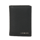 Визитница Cross Nueva Management Black, кожа наппа, фактурная, чёрный, 10,5 х 7,5 х 2 см для нанесения логотипа