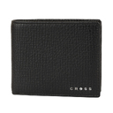 Кошелёк Cross RTC Black, кожа наппа, тисненая, чёрный, 11 х 9 х 1,5 см для нанесения логотипа