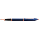 Ручка-роллер CROSS коллекция «ВЕЧНАЯ КЛАССИКА 2.0 | CENTURY CLASSIC II» Translucent Cobalt Blue Lacquer