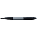 Перьевая ручка CROSS коллекция «КАЛЕ | CALAIS» Matte Gray and Black Lacquer, перо F