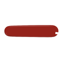 Задняя накладка для ножей VICTORINOX 84 мм, пластиковая, красная для нанесения логотипа