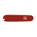 Передняя накладка для ножей VICTORINOX 84 мм, пластиковая, красная для нанесения логотипа