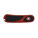 Передняя накладка для ножей VICTORINOX 85 мм, пластиковая, красно-чёрная для нанесения логотипа