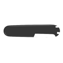 Задняя накладка для ножей VICTORINOX 91 мм, пластиковая, чёрная для нанесения логотипа