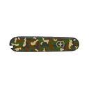 Передняя накладка для ножей VICTORINOX 91 мм, пластиковая, зелёный камуфляж для нанесения логотипа
