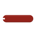 Задняя накладка для ножей VICTORINOX 58 мм, пластиковая, красная для нанесения логотипа