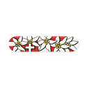 Универсальная накладка для ножей VICTORINOX 65 мм, пластиковая, дизайн Edelweiss для нанесения логотипа