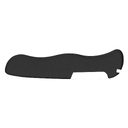 Задняя накладка для ножей VICTORINOX 111 мм, нейлоновая, чёрная для нанесения логотипа