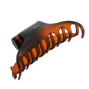 Заколка- краб Dewal Beauty, коричневая, матовая для нанесения логотипа
