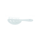 Щетка Dewal Beauty серия "Ocean wave", продувная, с нейлоновым штифтом, форма волна, светло-голубая