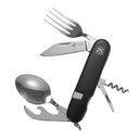 Нож перочинный Stinger, 109 мм, 8 функций, материал рукояти: АБС-пластик (чёрный), в блистере для нанесения логотипа