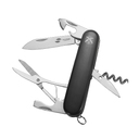 Нож перочинный Stinger, 90 мм, 11 функций, материал рукояти: АБС-пластик (чёрный)