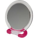 Зеркало Dewal Beauty настольное, в матовой оправе, на пл.подставке красного цвета,230x154х10мм. для нанесения логотипа