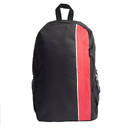 Рюкзак PLUS, чёрный/красный, 44 x 26 x 12 см, 100% полиэстер 600D для нанесения логотипа