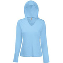 Футболка женская LADY FIT LIGHTWEIGHT HOODED T 135 для нанесения логотипа