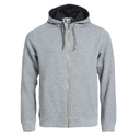 Толстовка мужская CLASSIC HOODY FULL ZIP 300 для нанесения логотипа