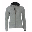 Толстовка женская CLASSIC HOODY FULL ZIP 300 для нанесения логотипа