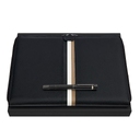 Набор HUGO BOSS BLACK (роллер-ручка и папка для конференций формата A4) для нанесения логотипа