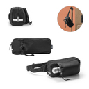 DELFOS POUCH. Поясная сумка из переработанного полиэстера 300D и 600D с отражающими элементами. для нанесения логотипа