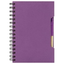 Блокнот формата A5 с ручкой "Зеленая жизнь" для нанесения логотипа