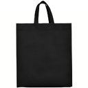 LAKE Нетканая сумка 40X35X12 BLACK для нанесения логотипа