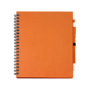 Блокнот LEYNAX ORANGE для нанесения логотипа