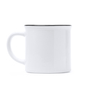 Кружка KUMBO WHITE/BLACK для нанесения логотипа
