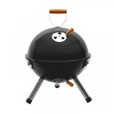 Мини барбекю COOKOUT, черный для нанесения логотипа