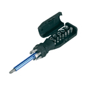 Набор отверток, 19 предметов SCREW FINDER, черный для нанесения логотипа