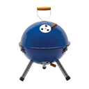 Мини барбекю COOKOUT, синий для нанесения логотипа