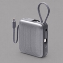 Внешний АКБ NRG Turbo Cable 10000 mAh, 22,5Вт для нанесения логотипа