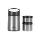 Термос с двумя контейнерами THERMOcafe «TCLB-1480SY», 1480 мл для нанесения логотипа