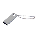 USB 2.0-флешка на 128 Гб с мини чипом и отверстием для цепочки для нанесения логотипа