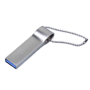 USB 2.0-флешка на 128 Гб с мини чипом и боковым отверстием для цепочки для нанесения логотипа