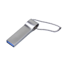 USB 2.0-флешка на 4 Гб с мини чипом и боковым отверстием для цепочки для нанесения логотипа