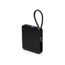 Внешний аккумулятор со встроенным кабелем USB-C «Дэнси», 5000 мАч для нанесения логотипа
