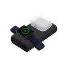Внешний беспроводной аккумулятор 2-в-1 с функцией зарядки Apple Watch, QC/PD «AtomIQ», 10000 мАч