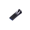 USB 2.0- флешка на 16 Гб компактная с мини чипом и отверстием для нанесения логотипа