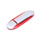 USB 3.0- флешка промо на 32 Гб овальной формы для нанесения логотипа