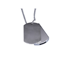 USB 2.0-флешка на 128 Гб в виде армейского жетона для нанесения логотипа
