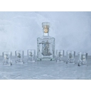 Набор со штофом «Строительный» для нанесения логотипа