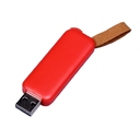 USB 3.0- флешка промо на 128 Гб прямоугольной формы, выдвижной механизм для нанесения логотипа