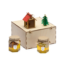 Подарочный набор «Decoration Deluxe» с двумя видами меда для нанесения логотипа