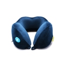 Подушка для путешествий со встроенным массажером «Massage Tranquility Pillow» для нанесения логотипа