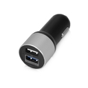 Адаптер автомобильный USB с функцией быстрой зарядки QC 3.0 «TraffIQ» для нанесения логотипа
