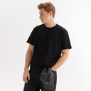 Футболка унисекс Крис (Kris), 150 гр., черная, размер XS для нанесения логотипа