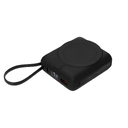 Внешний аккумулятор с подсветкой Риттер PD (Ritter PD) 10000mAh с функцией беспроводной зарядки 15W, черный для нанесения логотипа
