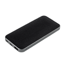 Внешний аккумулятор Твид PB (Tweed PB) 10000 mAh, черный для нанесения логотипа