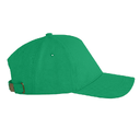 Бейсболка STAN 5 клиньев хлопок, 260, 112, Зелёный,  (30)  (56-58/ONE SIZE)